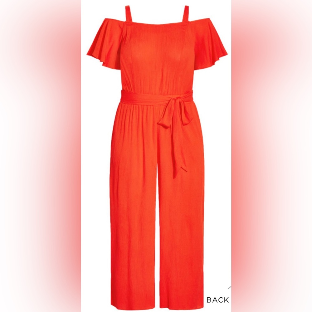 CITY CHIC
Cold Shoulder Jumpsuit - tigerlily